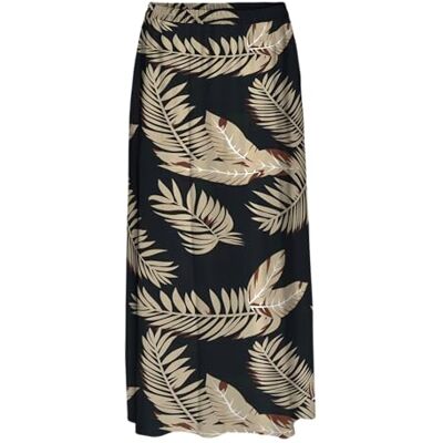 10302047-4796664 Vero Moda Vmeasy Joy Maxi Slit Skirt WVN Ga, czarny, XS 10302047-4796664 Vero Moda Vmeasy Joy Maxi Slit Skirt WVN Ga, czarny, XS