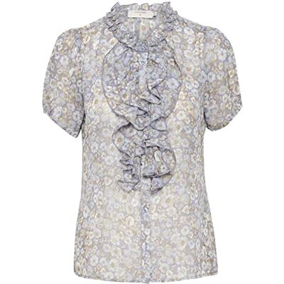 10609766 Cream CRKinia SS Bluzka, fioletowy nadruk kwiatowy, 42 damskie 10609766 Cream CRKinia SS Bluzka, fioletowy nadruk kwiatowy, 42 damskie
