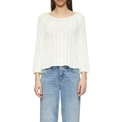 2163005.J-creme-XXL Qs Sweter damski 2163005.j, 0200, XXL 2163005.J-creme-XXL Qs Sweter damski 2163005.j, 0200, XXL