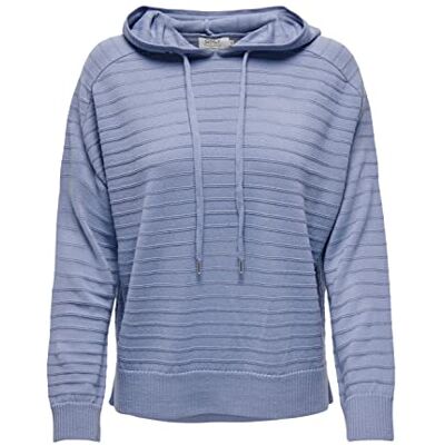 15282532 ONLY Women's ONLCATA LS Hood CC KNT sweter, Tempest/Detail: melanż, S 15282532 ONLY Women's ONLCATA LS Hood CC KNT sweter, Tempest/Detail: melanż, S
