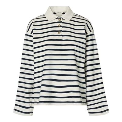 16097146-4921378 SELECTED WOMEN Slfwada Ls Stripe Collar Top Noos, Dark Sapphire, S 16097146-4921378 SELECTED WOMEN Slfwada Ls Stripe Collar Top Noos, Dark Sapphire, S