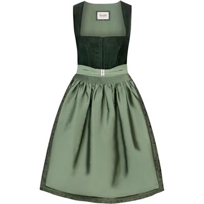 370280 Heimatgwand Dirndl Verena, jodła, 44 370280 Heimatgwand Dirndl Verena, jodła, 44