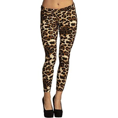Boland 02332 legginsy ze stretchu, rozmiar M, wzór w leo, dla kobiet, rozciągliwe spodnie z gumowym ściągaczem, zwierzęta, na co dzień, do kostiumu, na karnawał, imprezę tematyczną Boland 02332 legginsy ze stretchu, rozmiar M, wzór w leo, dla kobiet, rozciągliwe spodnie z gumowym ściągaczem, zwierzęta, na co dzień, do kostiumu, na karnawał, imprezę tematyczną