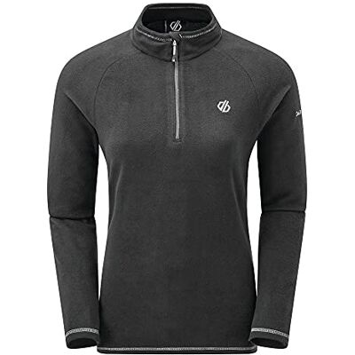 DWA473_Black_10 Dare2b Damski polar turystyczny Freeform II — lekki, przytulny pulower do sportów zimowych DWA473_Black_10 Dare2b Damski polar turystyczny Freeform II — lekki, przytulny pulower do sportów zimowych