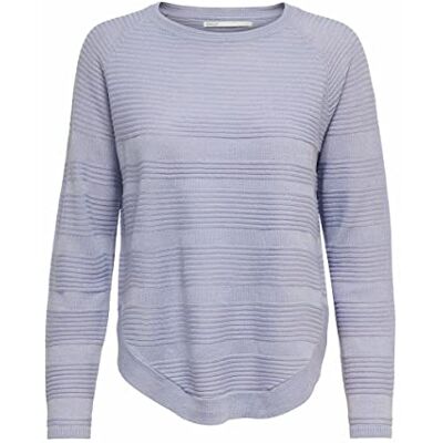 15141866 ONLY Onlcaviar L/S sweter Knt Noos Sweter Kobiety, Cosmic Sky, S 15141866 ONLY Onlcaviar L/S sweter Knt Noos Sweter Kobiety, Cosmic Sky, S