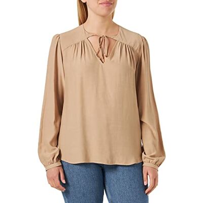 56ICLQ03G Sisley Bluza damska, , beżowa, 18J, XS, Beżowy, 18j, XS 56ICLQ03G Sisley Bluza damska, , beżowa, 18J, XS, Beżowy, 18j, XS
