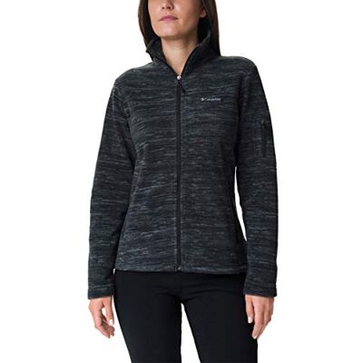 1622211 Columbia Fast Trek Jacket, Kurtka polarowa Kobiety, Black Spacedye Print, XS 1622211 Columbia Fast Trek Jacket, Kurtka polarowa Kobiety, Black Spacedye Print, XS