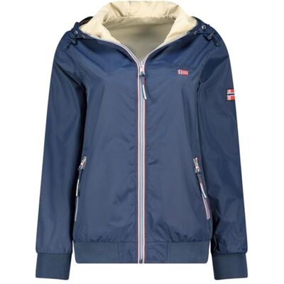 SZ1073F/GN Geographical Norway Arrivialama Lady Damska kurtka wiatrówka outdoorowa Damska kurtka z długim rękawem Płaszcz przeciwdeszczowy na wędrówki, wiosna, lato, jesień, zima (granatowy S), granatowy SZ1073F/GN Geographical Norway Arrivialama Lady Damska kurtka wiatrówka outdoorowa Damska kurtka z długim rękawem Płaszcz przeciwdeszczowy na wędrówki, wiosna, lato, jesień, zima (granatowy S), granatowy
