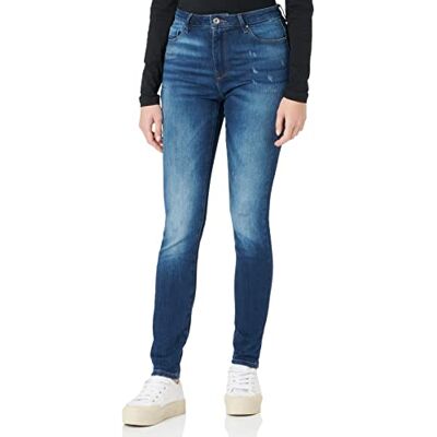 15263740 ONLY Damskie dżinsy ONLROYAL HW Skinny DNM PIMBOX Dimy, ciemnoniebieskie, rozmiar M/32, niebieski (Dark Blue Denim), (M) W / 32L 15263740 ONLY Damskie dżinsy ONLROYAL HW Skinny DNM PIMBOX Dimy, ciemnoniebieskie, rozmiar M/32, niebieski (Dark Blue Denim), (M) W / 32L