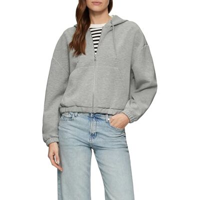 2165048.9400.44 s.Oliver Scuba bluza z mieszanki modalu o luźnym kroju, szary melanż, 44 2165048.9400.44 s.Oliver Scuba bluza z mieszanki modalu o luźnym kroju, szary melanż, 44