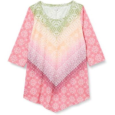 00215356 Avenue Damska koszulka plus size top Lydia Placement, Rosey Ombre Płytka, 48-50-Du?e rozmiary 00215356 Avenue Damska koszulka plus size top Lydia Placement, Rosey Ombre Płytka, 48-50-Du?e rozmiary