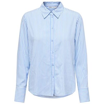15320243-4729333 Onlberit Life L/S Shirt WVN, Serenity, XL 15320243-4729333 Onlberit Life L/S Shirt WVN, Serenity, XL