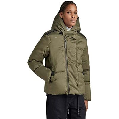 D22170-D199-B230 G-STAR RAW G-Whistler Short Padded kurtka damska, Zielony (shadow olive ), XS D22170-D199-B230 G-STAR RAW G-Whistler Short Padded kurtka damska, Zielony (shadow olive ), XS