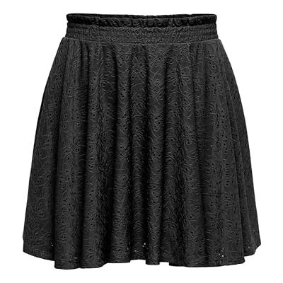 15324688 ONLY Onlsmilla Life Skirt JRS damska spódnica letnia, czarny, M 15324688 ONLY Onlsmilla Life Skirt JRS damska spódnica letnia, czarny, M