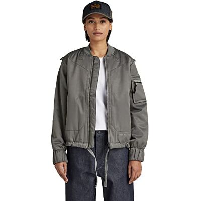 D21019-C896-1468 G-STAR RAW Damska kurtka bomberjacke 2.0 wyściełana, Szary (granit ), M D21019-C896-1468 G-STAR RAW Damska kurtka bomberjacke 2.0 wyściełana, Szary (granit ), M