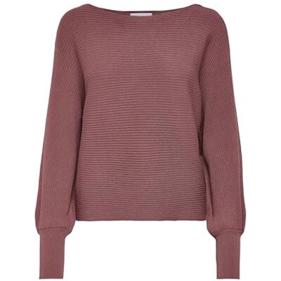 15226298 ONLY Damski sweter z dzianiny krótki, Ró?owo-br?zowy, XL 15226298 ONLY Damski sweter z dzianiny krótki, Ró?owo-br?zowy, XL