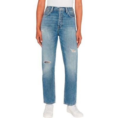 PL204593RG5 Pepe Jeans Damskie proste dżinsy Uhw, niebieskie (denim-RG5), 24W / 28L, Niebieski (denim-rg5), 24W / 28L PL204593RG5 Pepe Jeans Damskie proste dżinsy Uhw, niebieskie (denim-RG5), 24W / 28L, Niebieski (denim-rg5), 24W / 28L