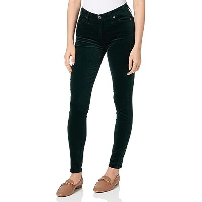 JSWZV650HU HW Skinny Velvet Hunter Green, zielony JSWZV650HU HW Skinny Velvet Hunter Green, zielony