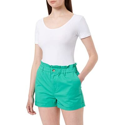 15291585 ONLY Women's ONLCUBA-Evelyn PB Chino PNT Shorts, Simply Green, L, zielony (Simply Green), L 15291585 ONLY Women's ONLCUBA-Evelyn PB Chino PNT Shorts, Simply Green, L, zielony (Simply Green), L