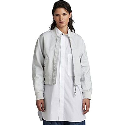 D23002-C143-D607 G-STAR RAW Damska kurtka bomberka, szara (Oyster Mushroom C143-D607), XL, szary (Oyster Mushroom C143-d607), XL D23002-C143-D607 G-STAR RAW Damska kurtka bomberka, szara (Oyster Mushroom C143-D607), XL, szary (Oyster Mushroom C143-d607), XL