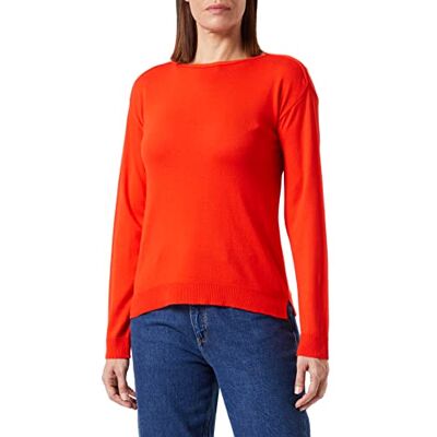 103CD102L United Colors of Benetton Sweter damski, czerwony 35d, XS 103CD102L United Colors of Benetton Sweter damski, czerwony 35d, XS