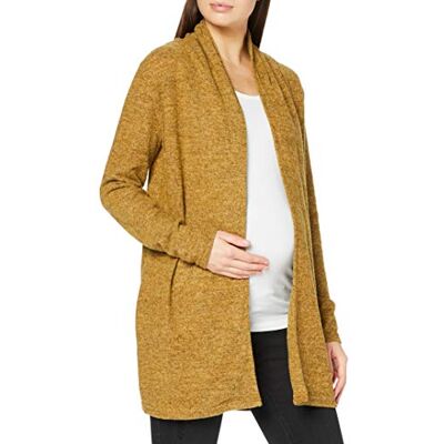 20270310-P594 Supermom Damski kardigan Ls Basic kardigan z dzianiny, Chiński żółty P594, XS 20270310-P594 Supermom Damski kardigan Ls Basic kardigan z dzianiny, Chiński żółty P594, XS