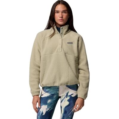 2142381 Columbia Damskie Jasper Ridge Pebbled Polar Half Snap, Polar Pull Over, Safari, XS 2142381 Columbia Damskie Jasper Ridge Pebbled Polar Half Snap, Polar Pull Over, Safari, XS