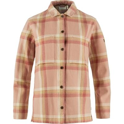 F86986 Fjällräven Damska koszulka Singi Flannel Overshirt W, Chalk Rose/Dusty Rose, XL F86986 Fjällräven Damska koszulka Singi Flannel Overshirt W, Chalk Rose/Dusty Rose, XL