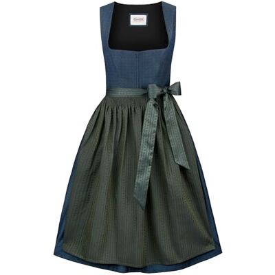 370336 Heimatgwand Dirndl Olivia, niebieski, 48 370336 Heimatgwand Dirndl Olivia, niebieski, 48