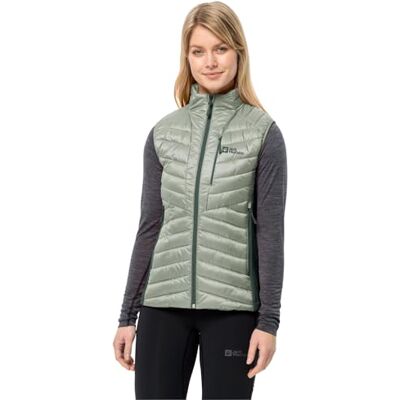 1207202_4137 Jack Wolfskin Routeburn Pro Ins Vest W kamizelka damska, miętowy liść, L 1207202_4137 Jack Wolfskin Routeburn Pro Ins Vest W kamizelka damska, miętowy liść, L