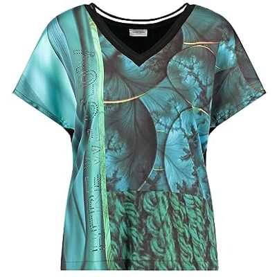 270240 Gerry Weber 35013, Zielony nadruk, 40 270240 Gerry Weber 35013, Zielony nadruk, 40