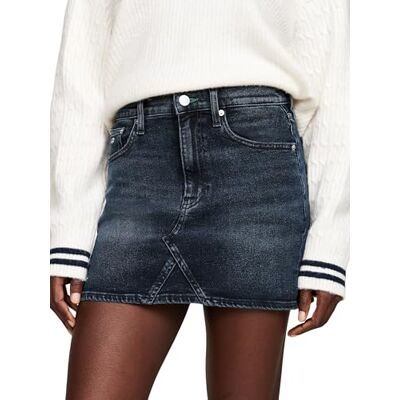 DW0DW18951 Tommy Jeans Damska spódnica Izzie MR MN DH6268 inne spódnice, dżins (ciemny dżins), 24W, Denim (ciemny dżins), 24W DW0DW18951 Tommy Jeans Damska spódnica Izzie MR MN DH6268 inne spódnice, dżins (ciemny dżins), 24W, Denim (ciemny dżins), 24W