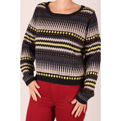 200174_36_(S)_20133 Blend Sweter damski, wielobarwny (20133), 36 PL 200174_36_(S)_20133 Blend Sweter damski, wielobarwny (20133), 36 PL