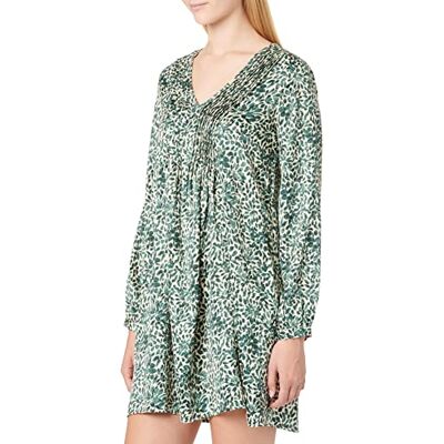 10269427 VERO MODA Damska sukienka VMJLOE L/S Short Dress WCN BTQ GA, whitecap gray, S 10269427 VERO MODA Damska sukienka VMJLOE L/S Short Dress WCN BTQ GA, whitecap gray, S
