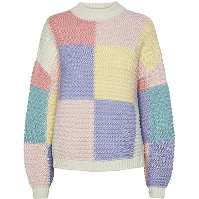 17142882 PIECES Damski sweter z dzianiny PCJAMIE, Cloud Dancer, XS 17142882 PIECES Damski sweter z dzianiny PCJAMIE, Cloud Dancer, XS