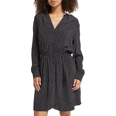 174768 Scotch & Soda Mini sukienka z elastyczną talią, Polka Evening Black 6728, 40 174768 Scotch & Soda Mini sukienka z elastyczną talią, Polka Evening Black 6728, 40
