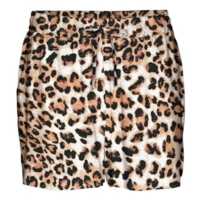 10308011-4538023 VERO MODA Vmeasy Joy Nw WVN Ga szorty damskie, Tan/Aop: leo, M 10308011-4538023 VERO MODA Vmeasy Joy Nw WVN Ga szorty damskie, Tan/Aop: leo, M