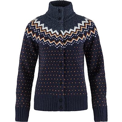 F84148 FJÄLLRÄVEN Sweter damski Övik, Ciemnogranatowy, XXS F84148 FJÄLLRÄVEN Sweter damski Övik, Ciemnogranatowy, XXS