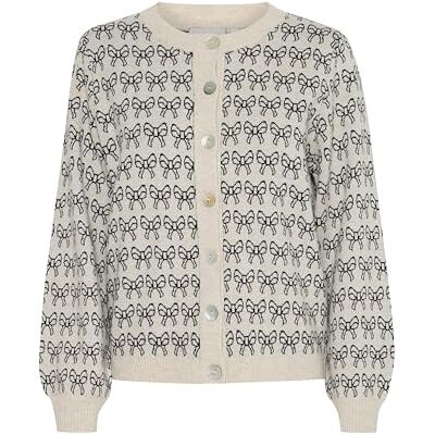 20122600 ICHI IHBRIELLE CA3, 204262/Oatmeal W. Black, XS 20122600 ICHI IHBRIELLE CA3, 204262/Oatmeal W. Black, XS