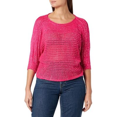11026974-SI01 SIDONA Damski sweter z dzianiny o szerokich oczkach , różowy, XS, Rosa, XS 11026974-SI01 SIDONA Damski sweter z dzianiny o szerokich oczkach , różowy, XS, Rosa, XS
