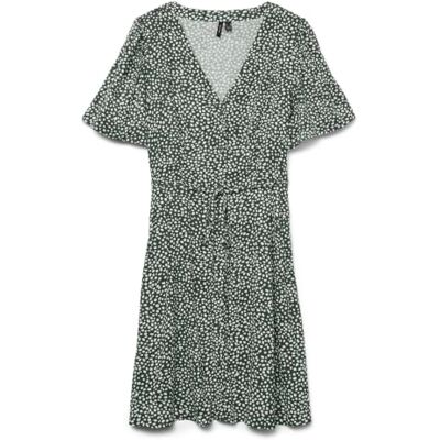 10292845 VERO MODA Damska sukienka z wiskozy mini sukienka z krótkim rękawem VMAlba 10292845 VERO MODA Damska sukienka z wiskozy mini sukienka z krótkim rękawem VMAlba