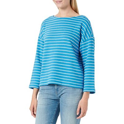 1032595 TOM TAILOR Damski bluza w paski , 30151 Blue Offwhite Stripe, XL 1032595 TOM TAILOR Damski bluza w paski , 30151 Blue Offwhite Stripe, XL