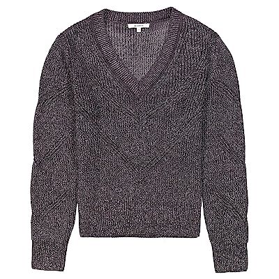 K30043 Garcia _Ladies sweter, czarny, XXL K30043 Garcia _Ladies sweter, czarny, XXL