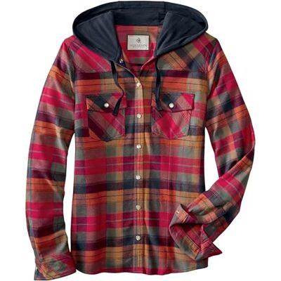 6578 FVPL XS Legendary Whitetails Damska koszula flanelowa z kapturem Lumber Jane na guziki 6578 FVPL XS Legendary Whitetails Damska koszula flanelowa z kapturem Lumber Jane na guziki