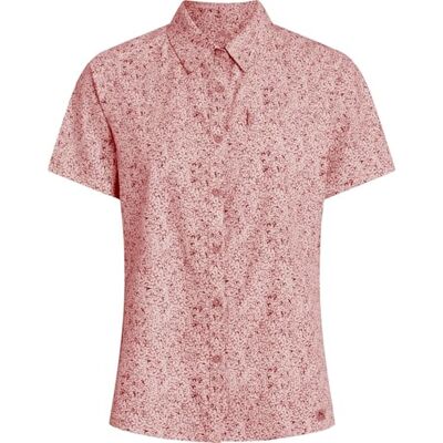 427170 Mckinley Palila damska koszulka polo, AOP/Red/Pink, 36 427170 Mckinley Palila damska koszulka polo, AOP/Red/Pink, 36