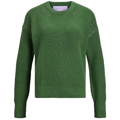 12200267 JACK & JONES Damski sweter Jxmila Twist Crew Neck Knit Noos, Formal Garden, S 12200267 JACK & JONES Damski sweter Jxmila Twist Crew Neck Knit Noos, Formal Garden, S