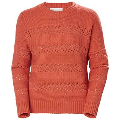 34312 Helly Hansen Damski sweter W Pier Pointelle, terakota, M, Terakota, M 34312 Helly Hansen Damski sweter W Pier Pointelle, terakota, M, Terakota, M