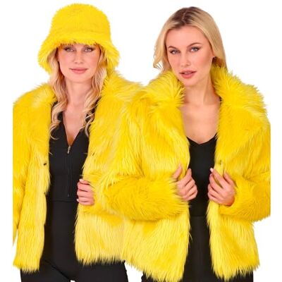 W WIDMANN MILANO Party Fashion – damska kurtka ze sztucznego futra, puszyste futro, pluszowa kurtka, kostium, strój imprezowy na karnawał i festiwal W WIDMANN MILANO Party Fashion – damska kurtka ze sztucznego futra, puszyste futro, pluszowa kurtka, kostium, strój imprezowy na karnawał i festiwal