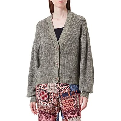 T82110 Garcia Damski sweter T20250_Ladies Cardigan Pullover, Mint Glaze, XL T82110 Garcia Damski sweter T20250_Ladies Cardigan Pullover, Mint Glaze, XL