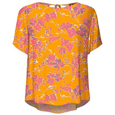 10281906 VERO MODA Women's VMMENNY SS WVN GA Top, Radiant Yellow/AOP: Mille, XS, Radiant Yellow/Aop: mille, XS 10281906 VERO MODA Women's VMMENNY SS WVN GA Top, Radiant Yellow/AOP: Mille, XS, Radiant Yellow/Aop: mille, XS